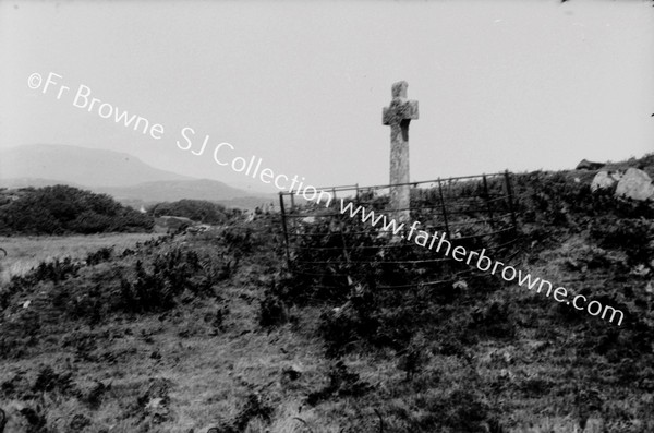 CROSS OUTSIDE THE CEMETERY